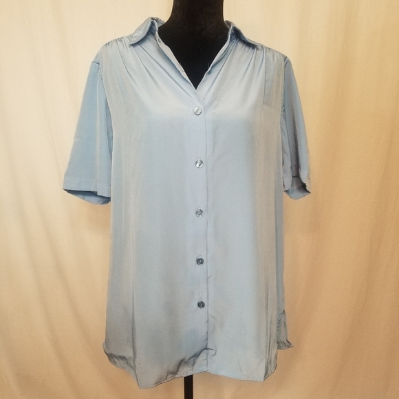 NWOT Only Necessities button up blouse - Picture 1 of 5